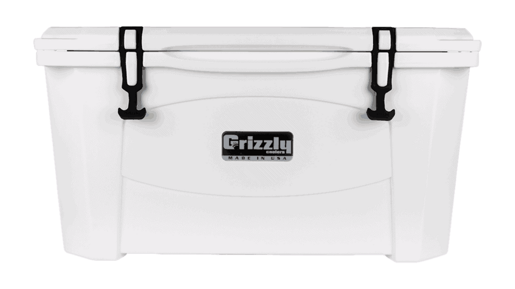 Grizzly 60 Hard Sided Cooler - White