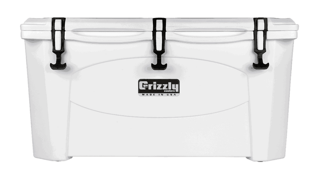 Grizzly 75 Hard Sided Cooler - White