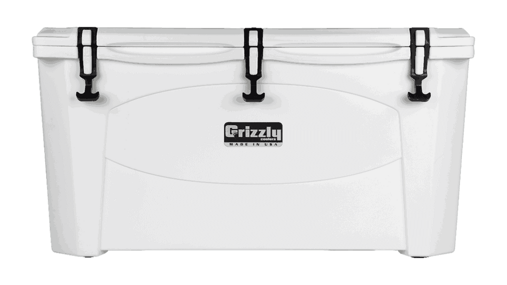 Grizzly 100 Hard Sided Cooler - White