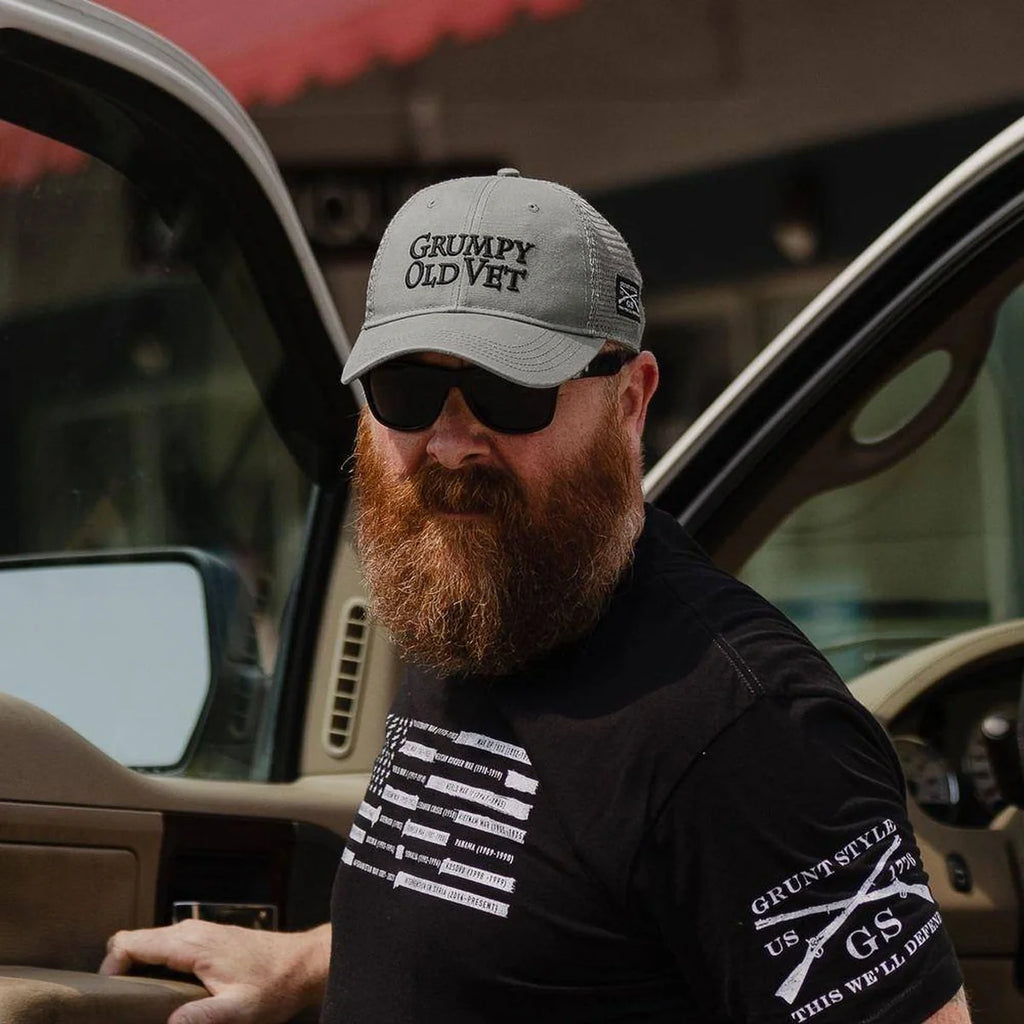 Grunt Style | Grumpy Old Vet Snapback Hat