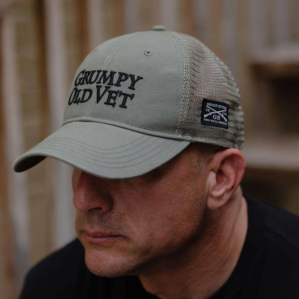 Grunt Style | Grumpy Old Vet Snapback Hat