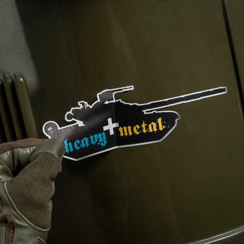 M-Tac Sticker Heavy Metal Black