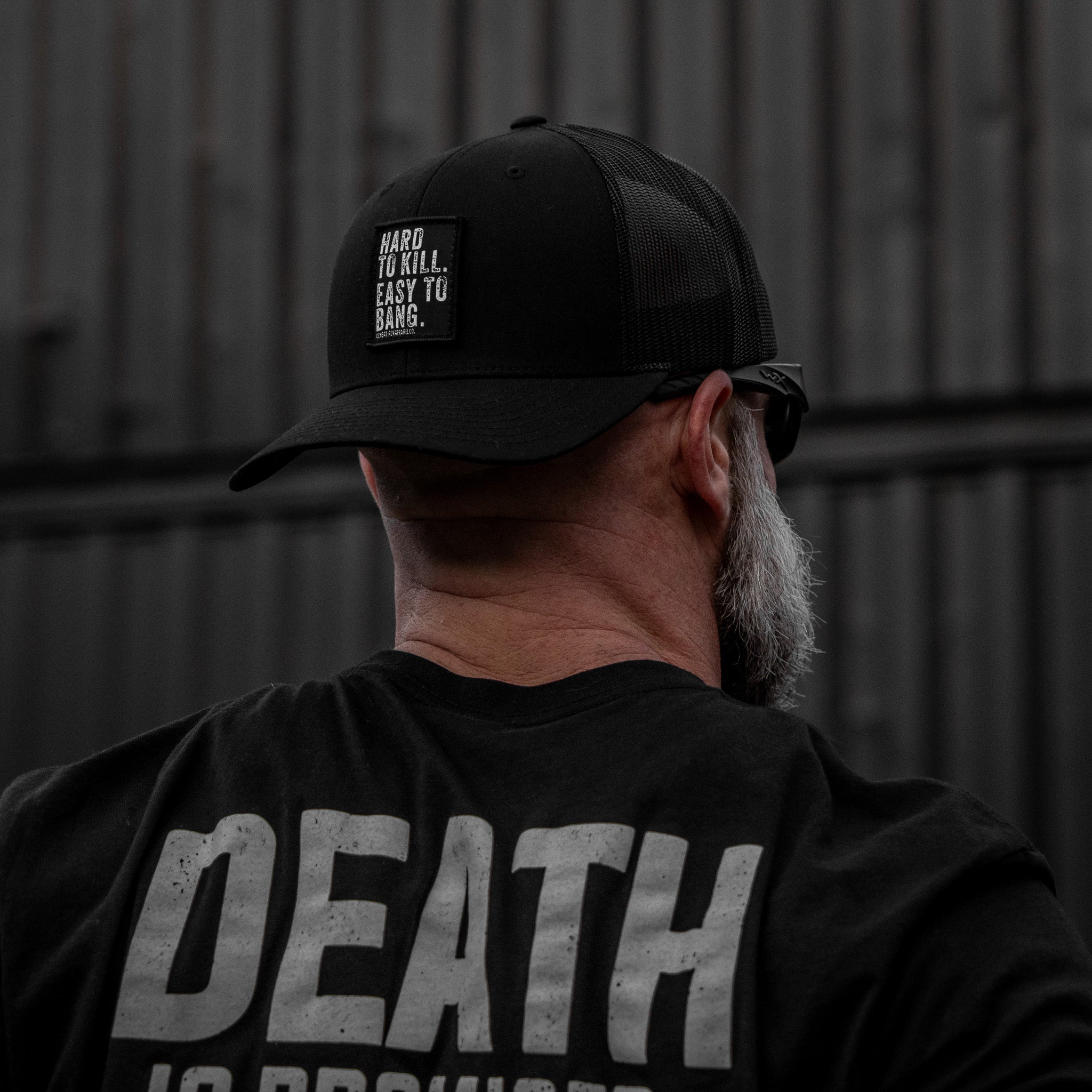 Hard to Kill. Easy to Bang. Patch Snapback Hat