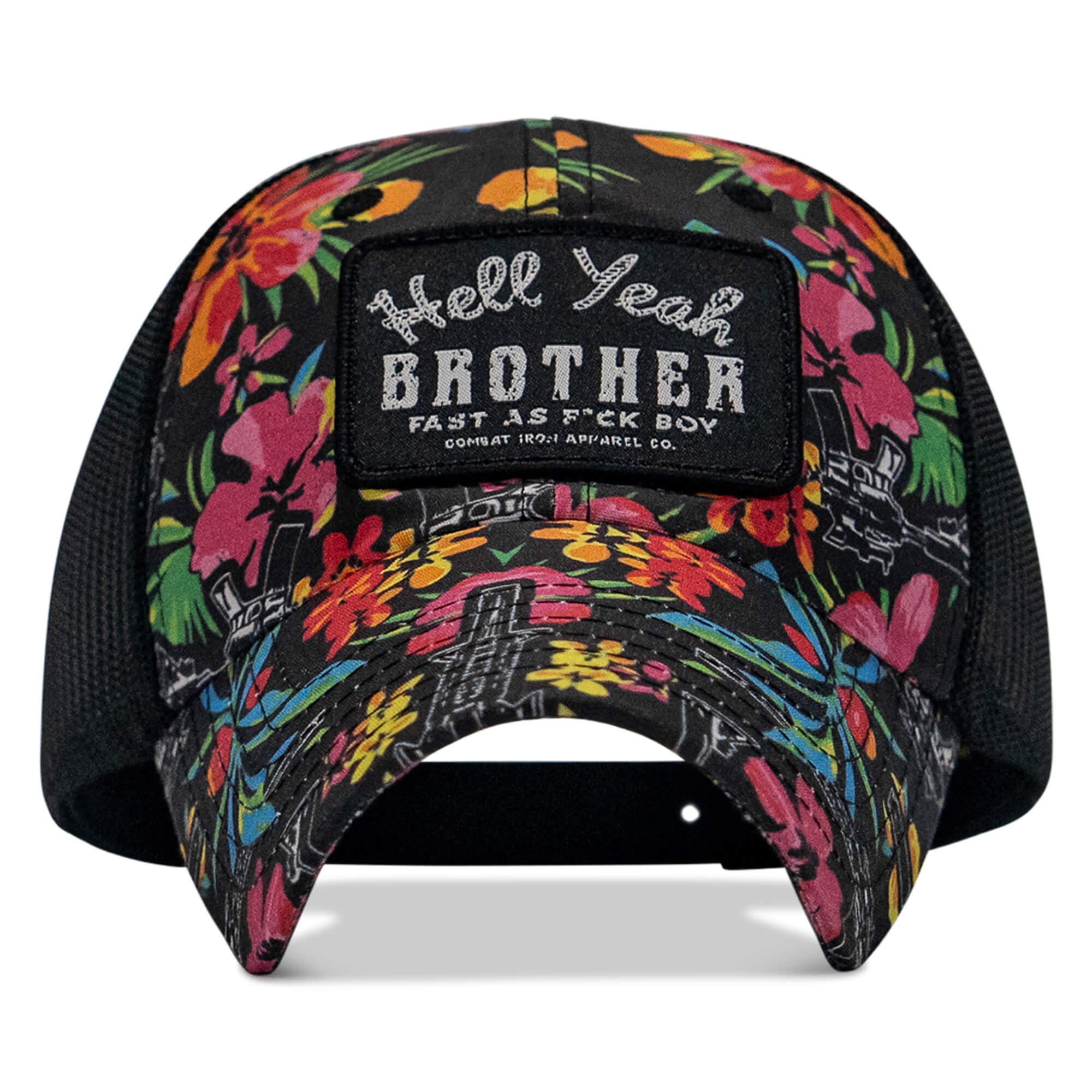 Hell Yeah Brother Patch Tactical Ripstop Mesh Snapback Hat