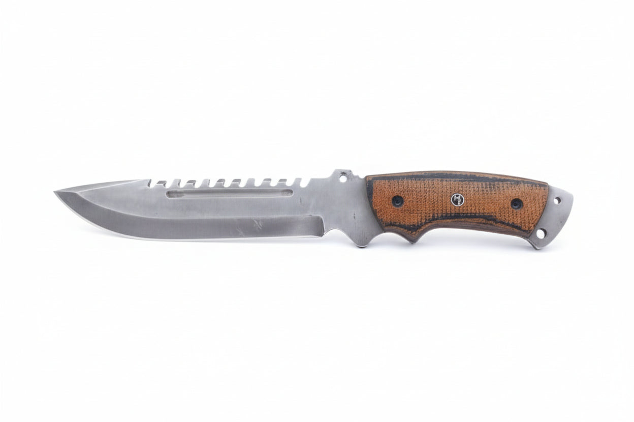 Hunter Point Bowie Knife D2 Steel G10 Handle