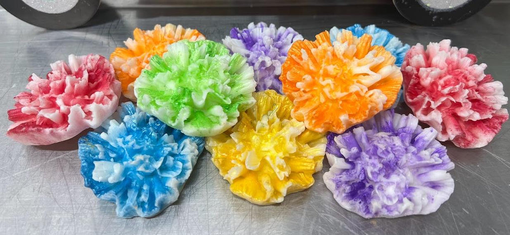 CARNATIONS Realistic Floral Wax Melts |  5 Melts | 3 oz