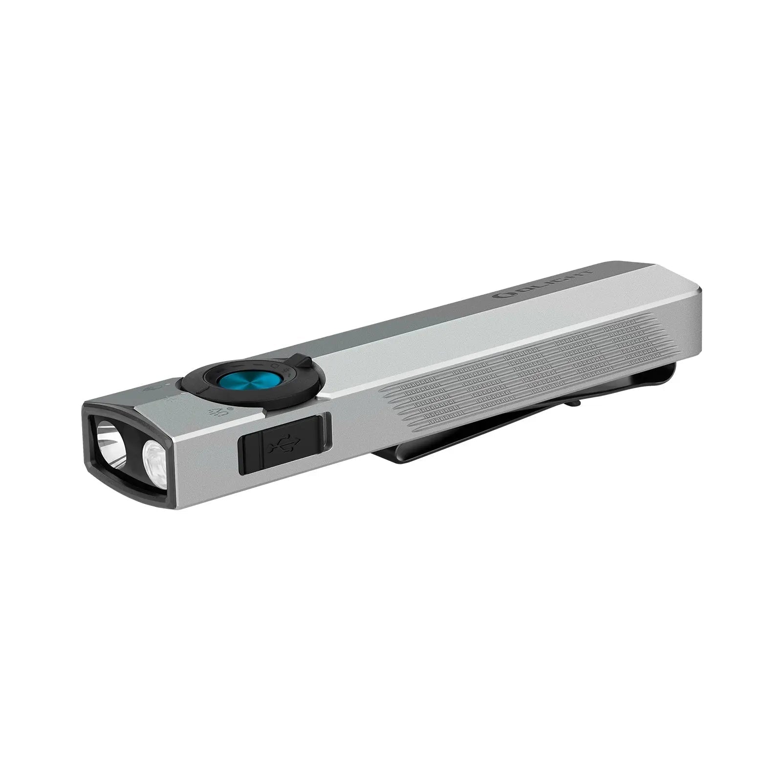 Olight ArkPro EDC Flashlight 1500 Lumens UV Green Laser - Gray