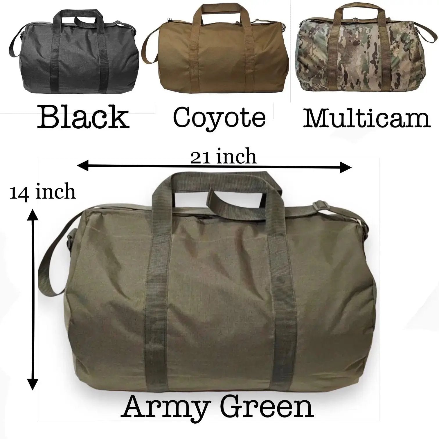 Duffel Bag 21”x 14” 80L