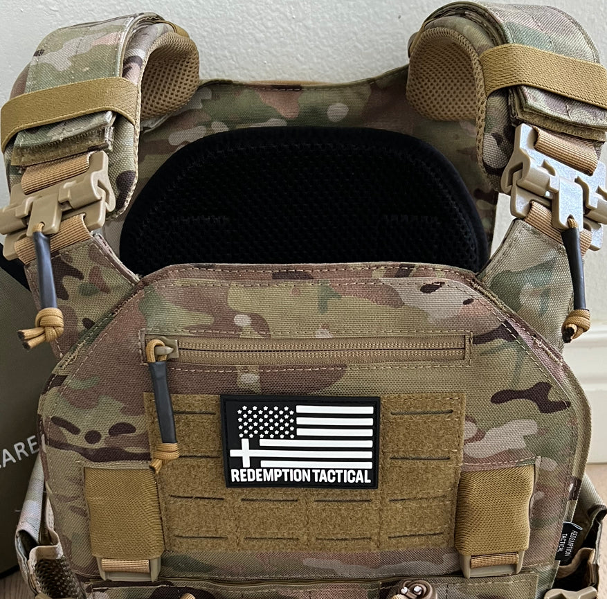 Redemption Tactical CRUSADER 2.0® ARMOR FULL KIT COMBO PACKAGE LIGHTWEIGHT LEVEL IV  (2) 10x12 Front/Back Plates (2) 6x8 Side Plates (Level III PE)