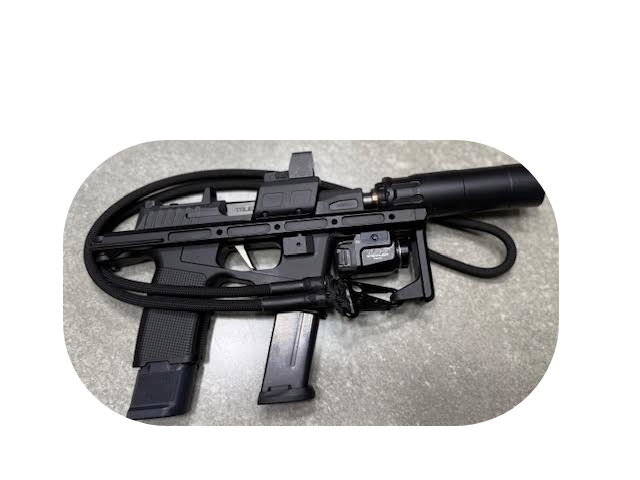 Sig Sauer P365 Flux sling mount W/HOOK ATTACHMENT & Sling