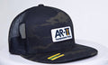 The AR-TT Multicam black SnapBack hat Authentic Get Sprung