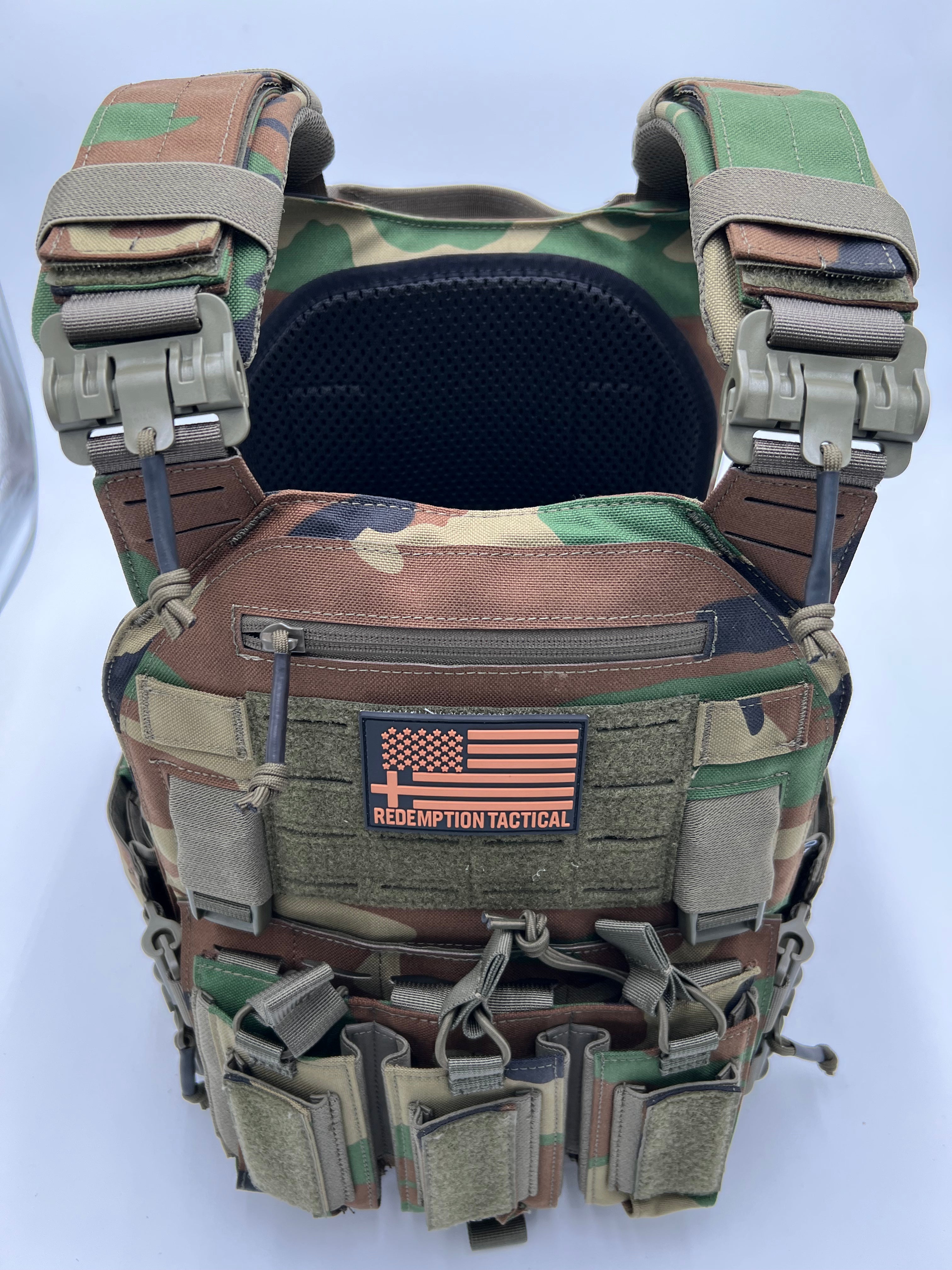Redemption Tactical CRUSADER 2.0® ARMOR FULL KIT COMBO PACKAGE LIGHTWEIGHT LEVEL IV  (2) 10x12 Front/Back Plates (2) 6x8 Side Plates (Level III PE)