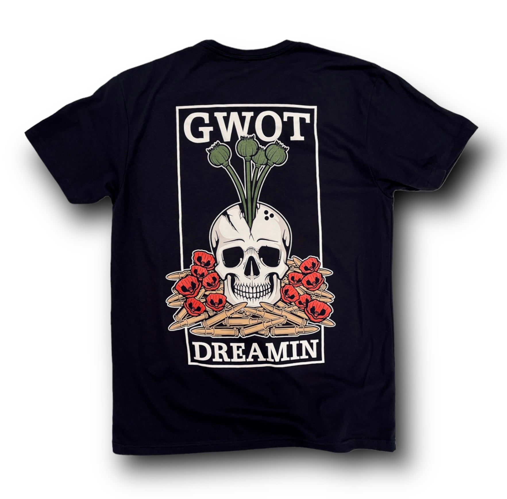 "GWOT DREAMIN" TEE (BLACK)