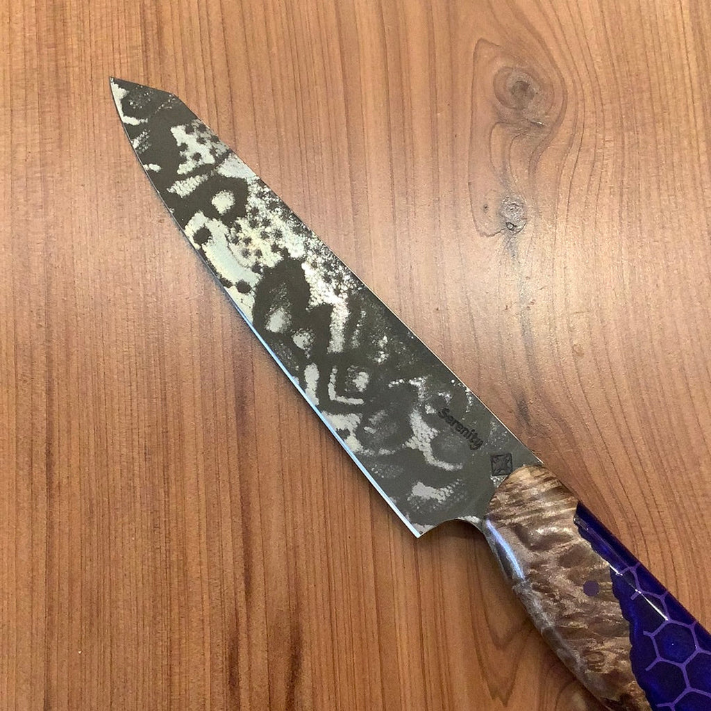 Purple Hex Petty Knife