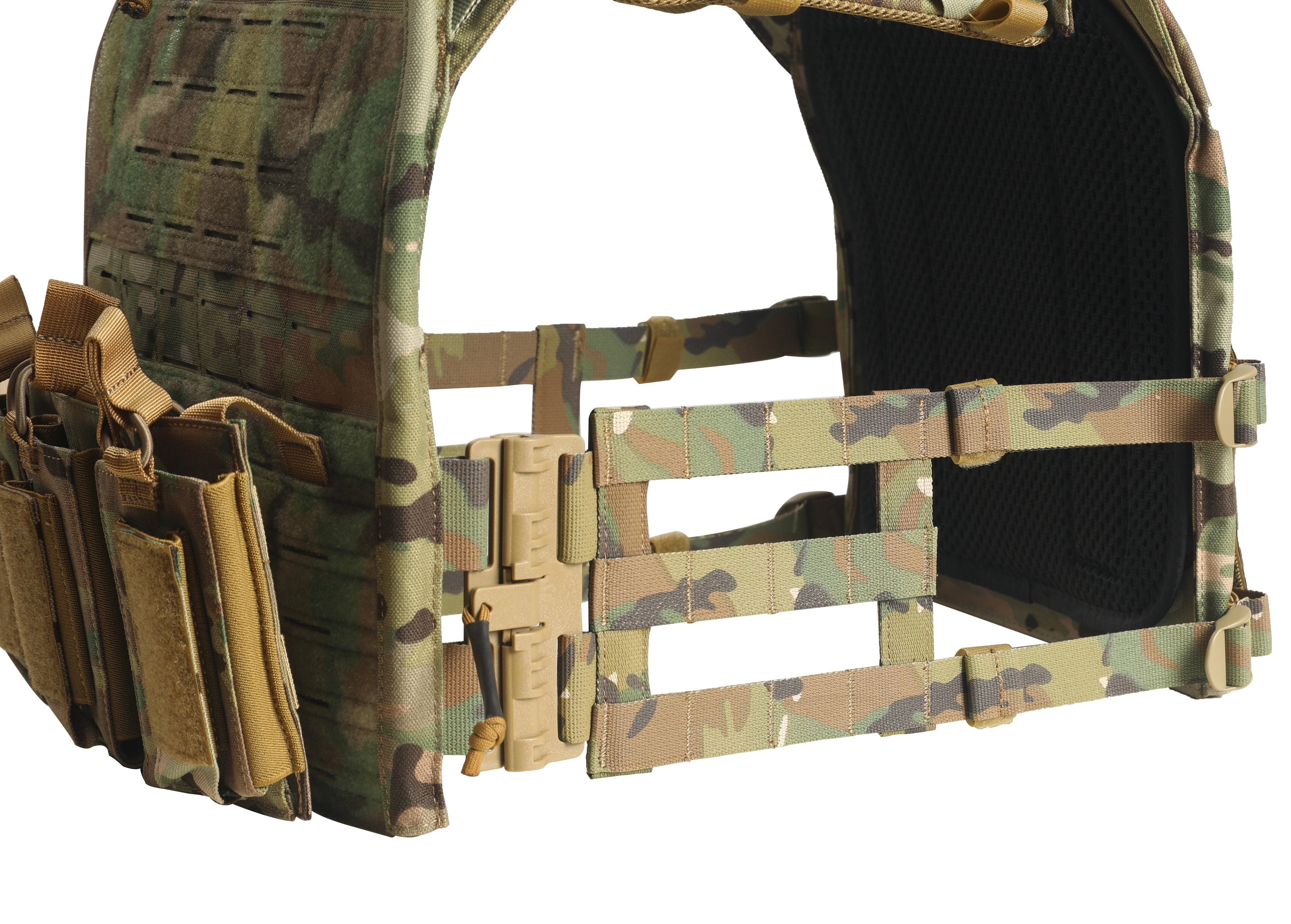 BIG BOY Crusader 2.0 XL Armor COMBO PACKAGE LIGHTWEIGHT LEVEL IV (2) XL Ceramic Front/Back Plates
