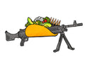 240 Taco Sticker