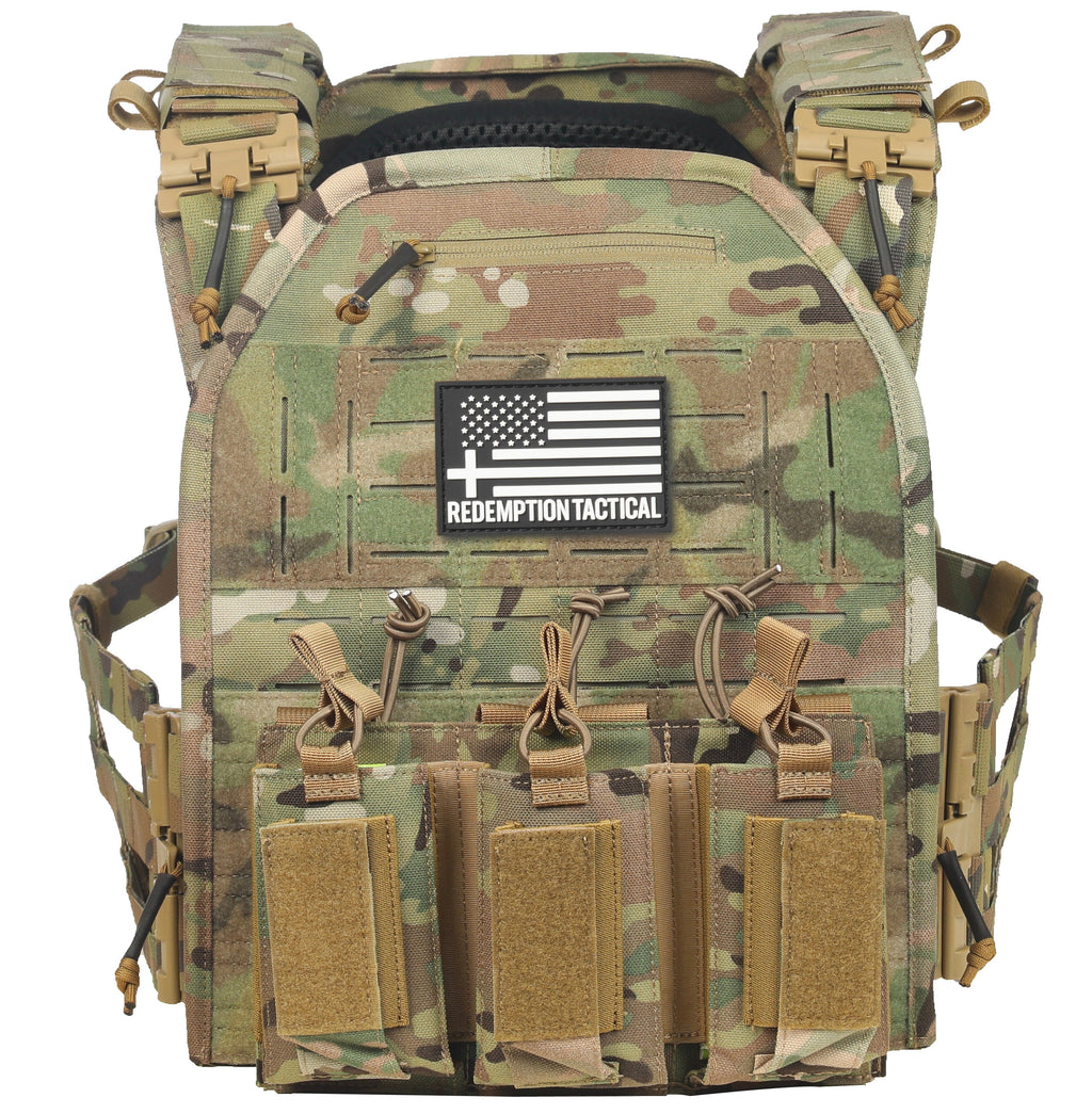 BIG BOY Crusader 2.0 XL Armor COMBO PACKAGE LIGHTWEIGHT LEVEL IV (2) XL Ceramic Front/Back Plates