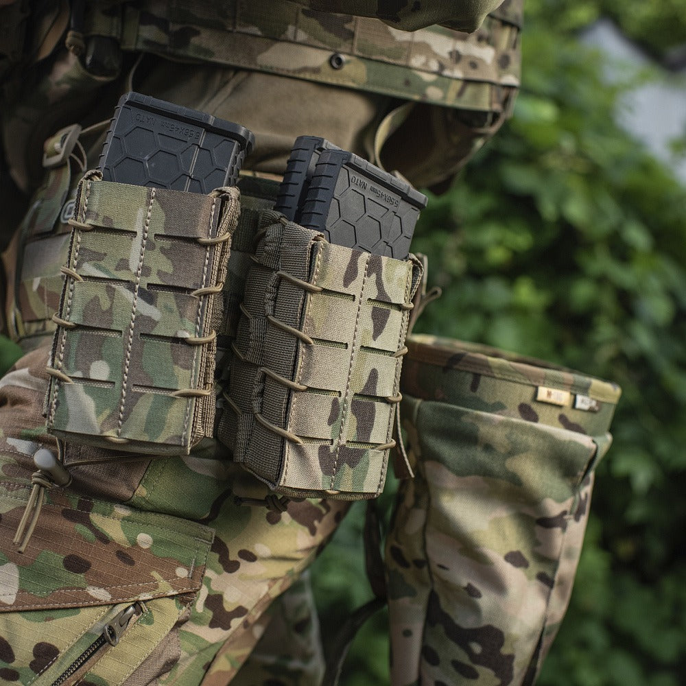 M-Tac Double Open Mag Pouch Laser Cut