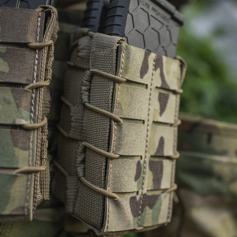 M-Tac Double Open Mag Pouch Laser Cut