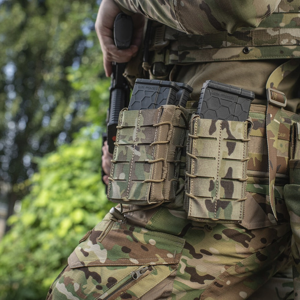 M-Tac Double Open Mag Pouch Laser Cut