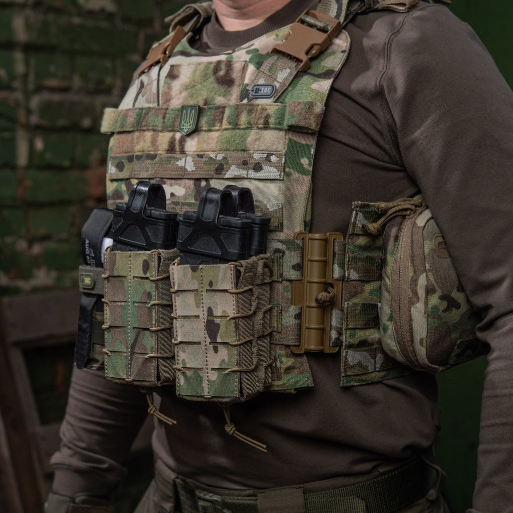 M-Tac Double Open Mag Pouch Laser Cut