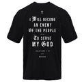 I Will Become An Enemy To The People Heavyweight Men's T-Shirt