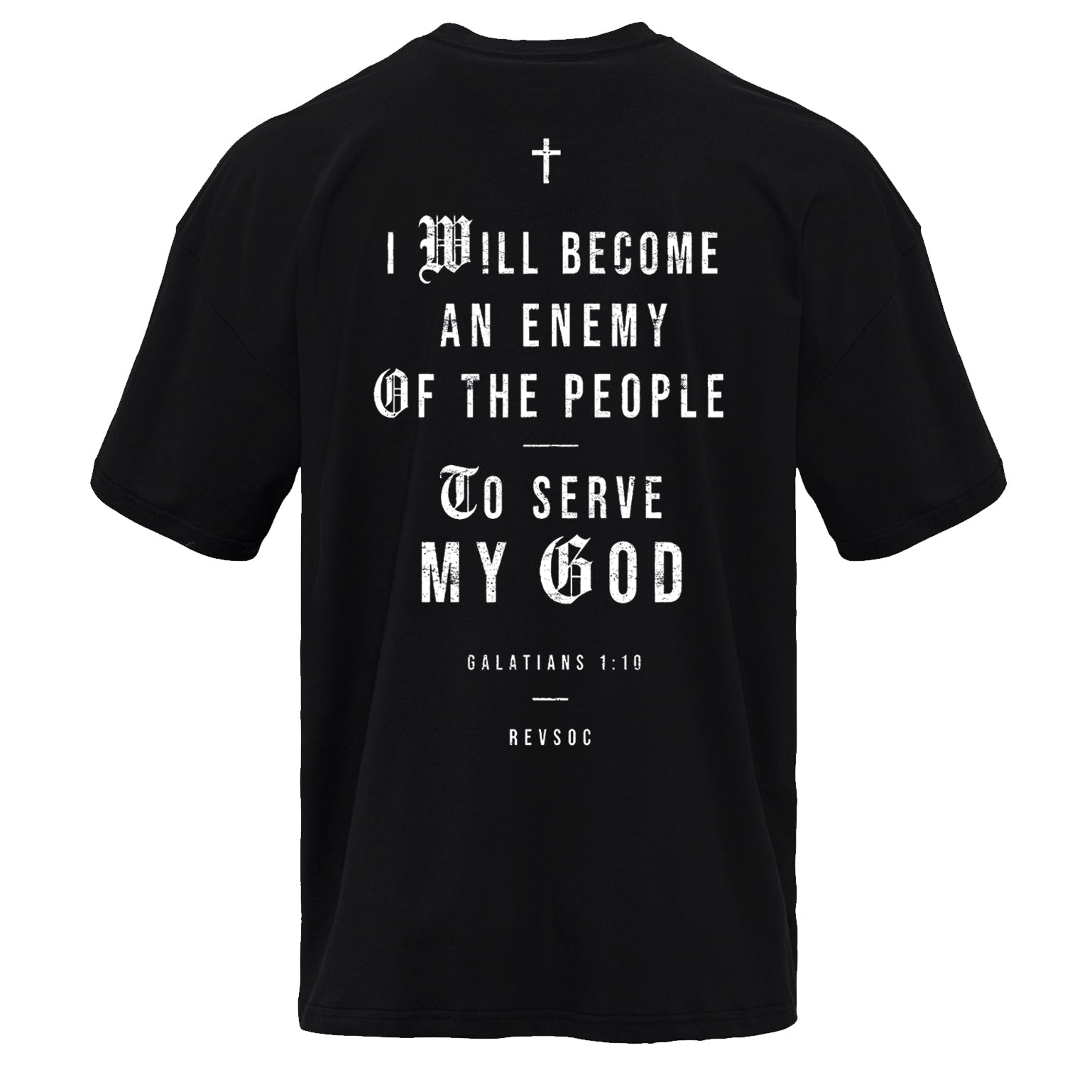 I Will Become An Enemy To The People Heavyweight Men's T-Shirt