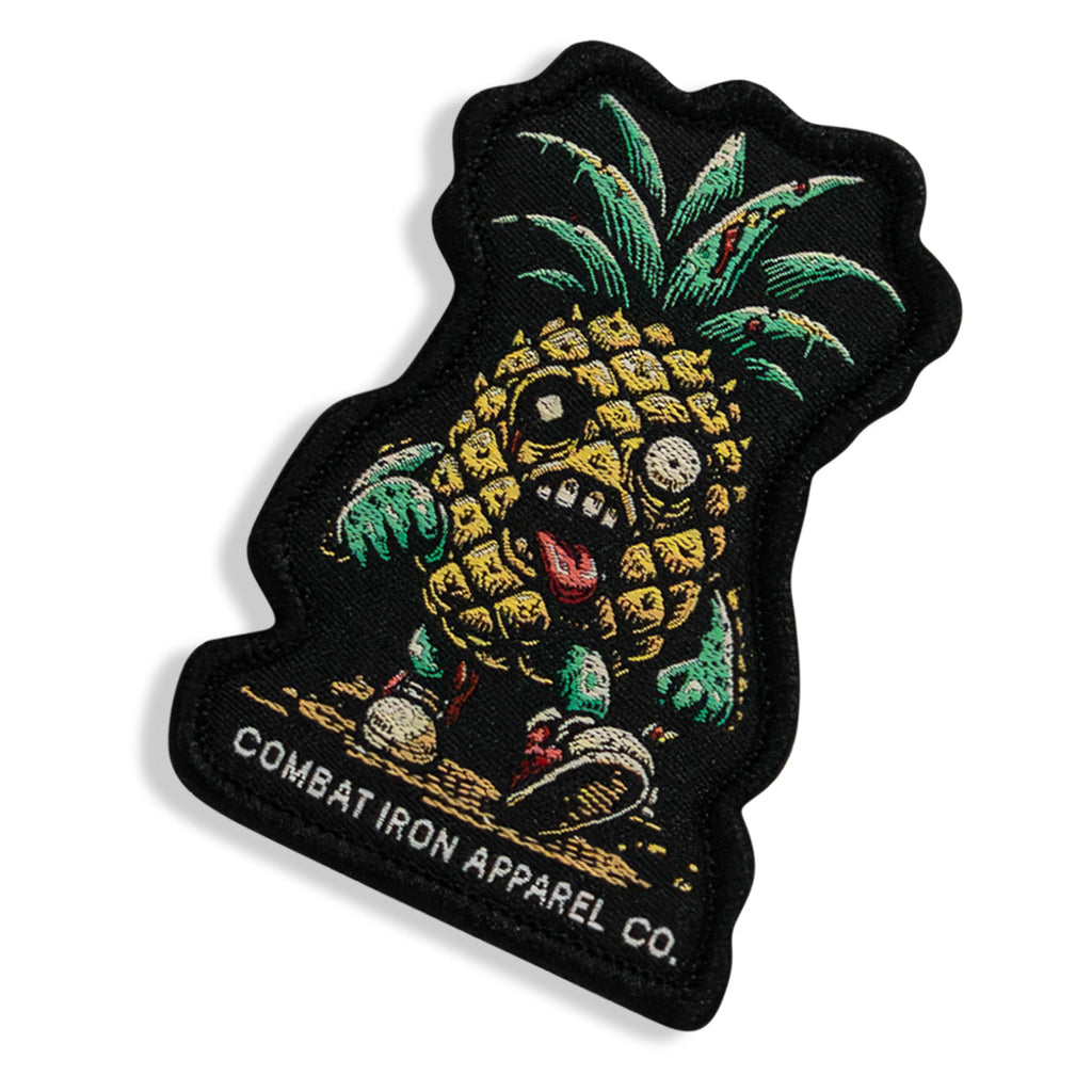 Kill Bad Vibes Pineapple Man Velcro Patch