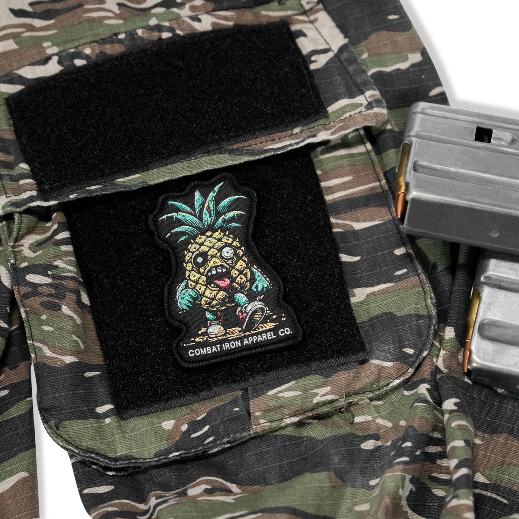 Kill Bad Vibes Pineapple Man Velcro Patch