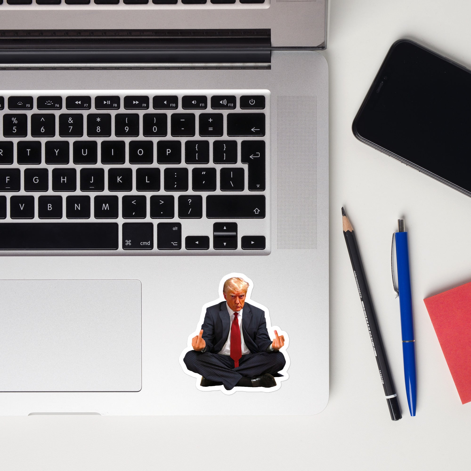 Zen of Trump Mugshot Sticker