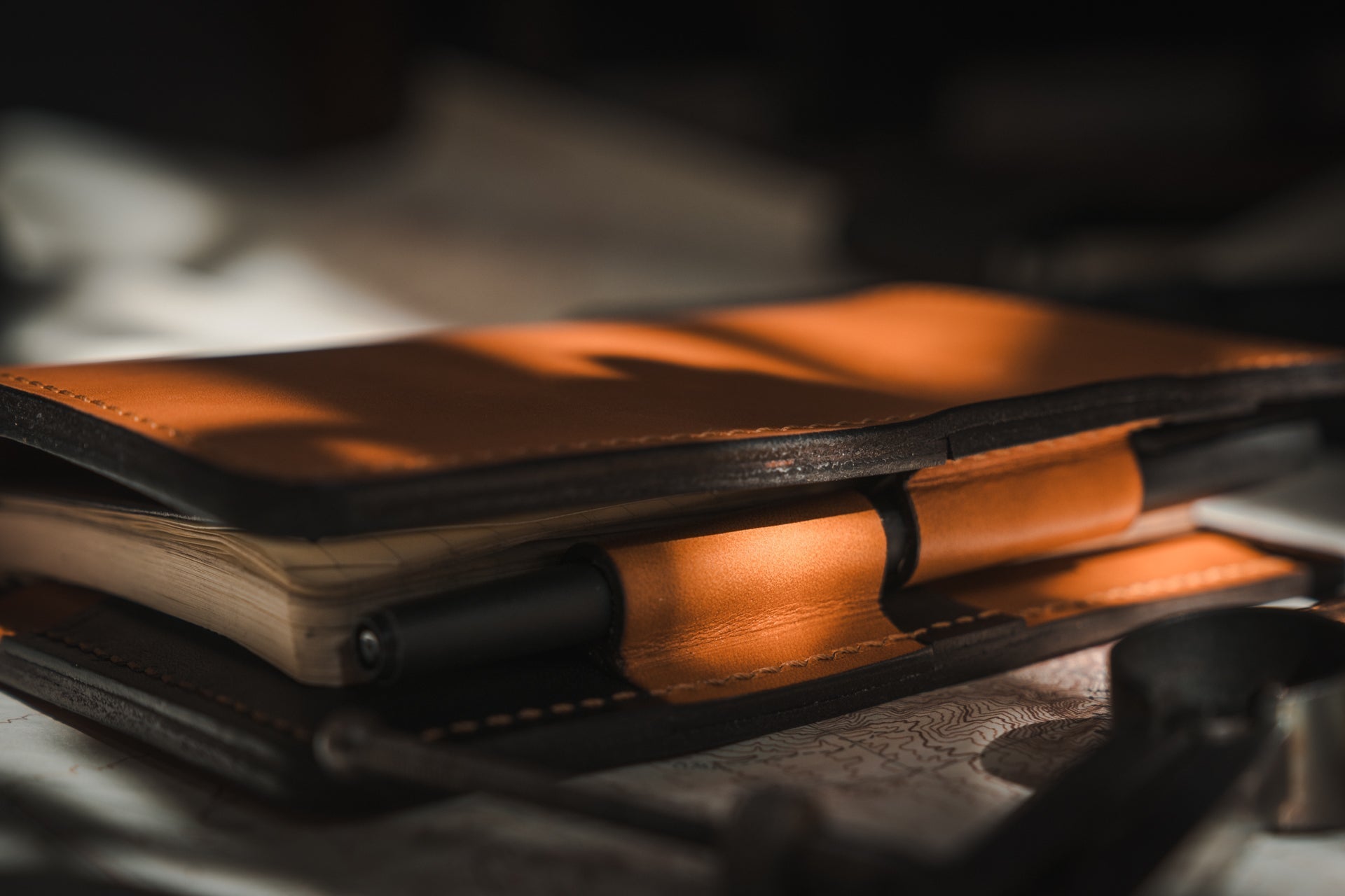 Leather Hunting Journal