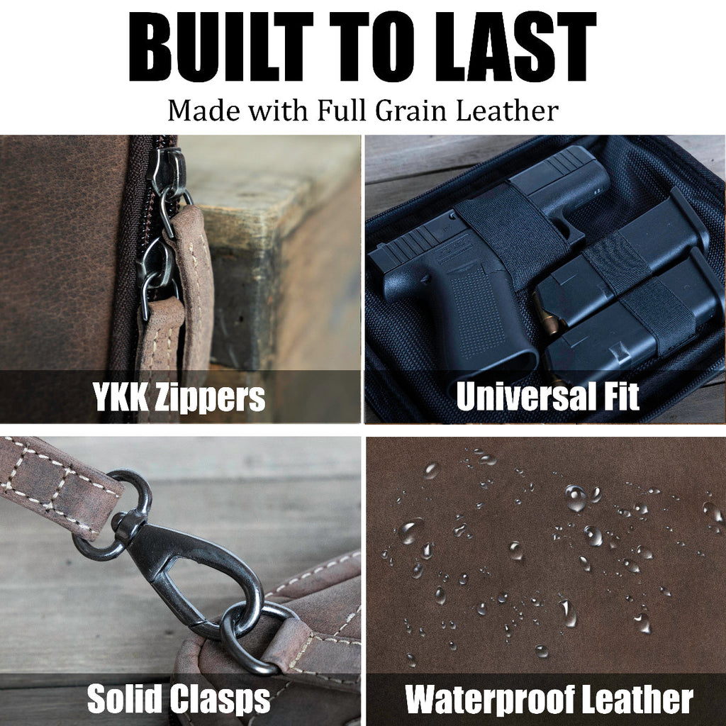 Leather Pistol Case