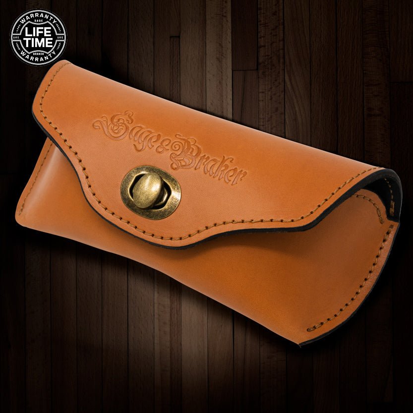 Handcrafted Bridle Leather Sunglass Case