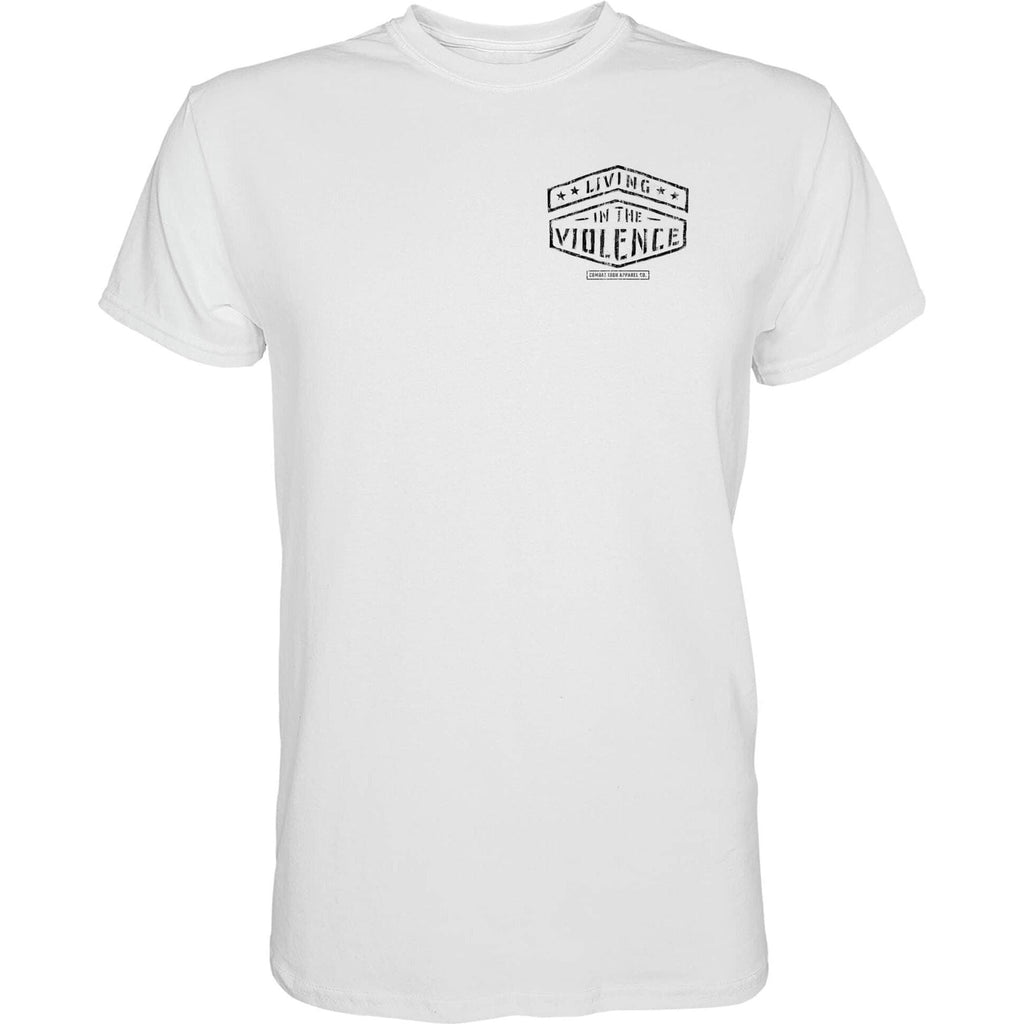 LIVING IN THE VIOLENCE MEN’S T-SHIRT