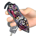 Stinger Personal Safety Alarm Keychain Emergency Tool: Siren Alarm, Seat Belt Cutter, Glass Breaker (Music)