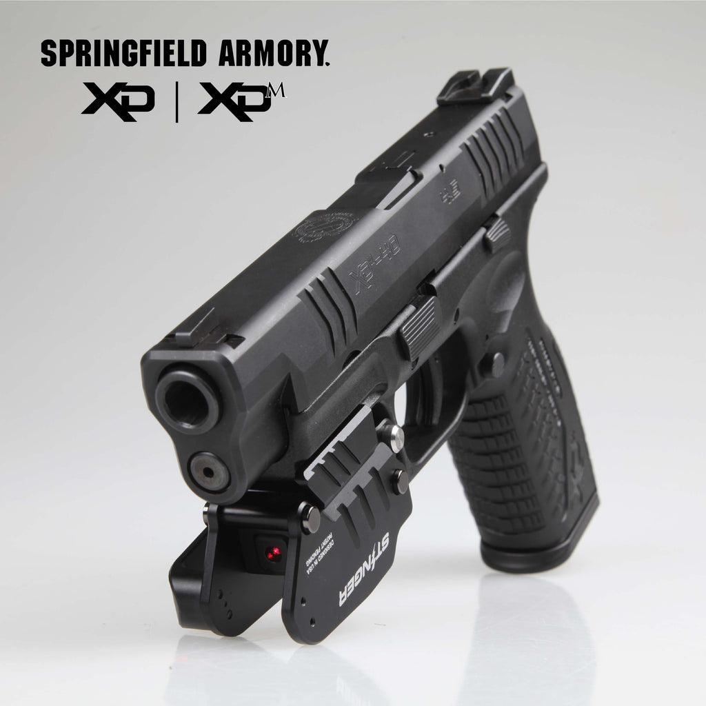 Stinger HL-1L Concealment Laser Sight System: Trigger Guard Protection, Minimalist Carry Holster (HDPE Body)