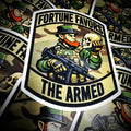 March 2026 POTM - Fortune Favors The Armed - 3.75" - Sticker