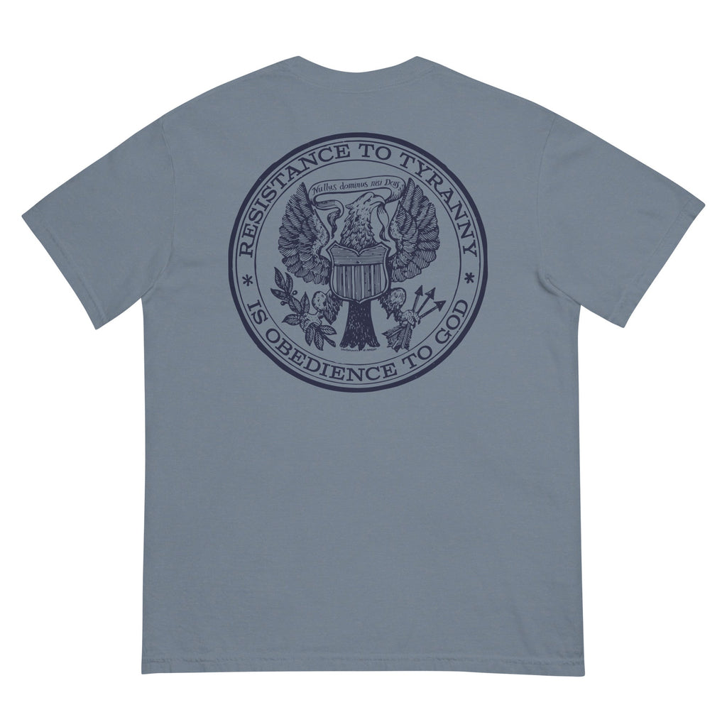 Resistance to Tyranny is Obedience to God Heavyweight T-shirt