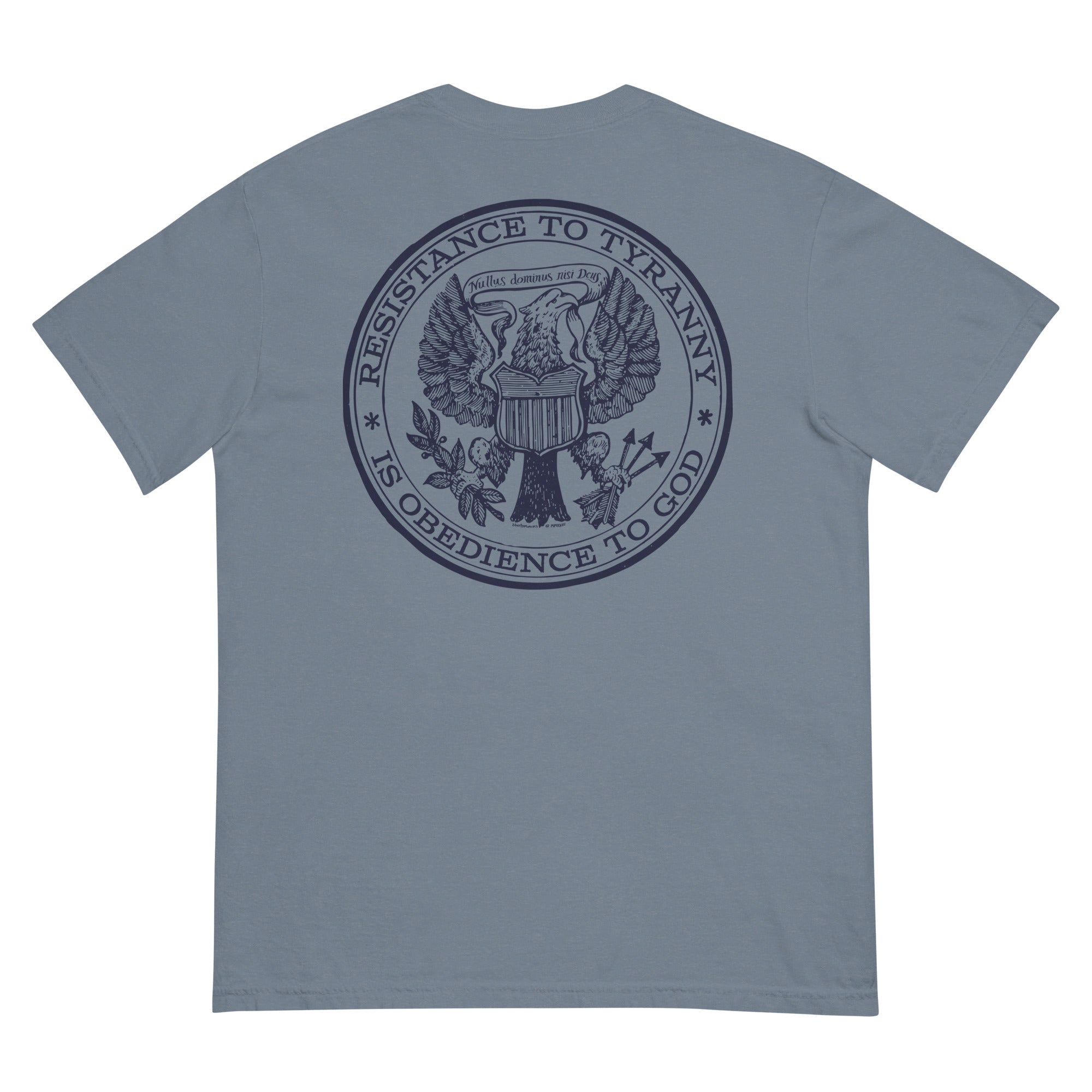 Resistance to Tyranny is Obedience to God Heavyweight T-shirt