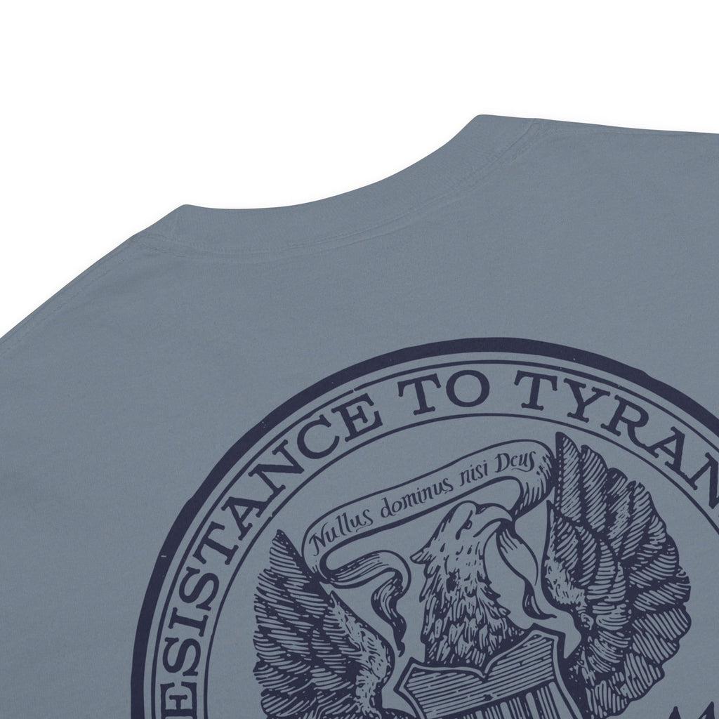Resistance to Tyranny is Obedience to God Heavyweight T-shirt