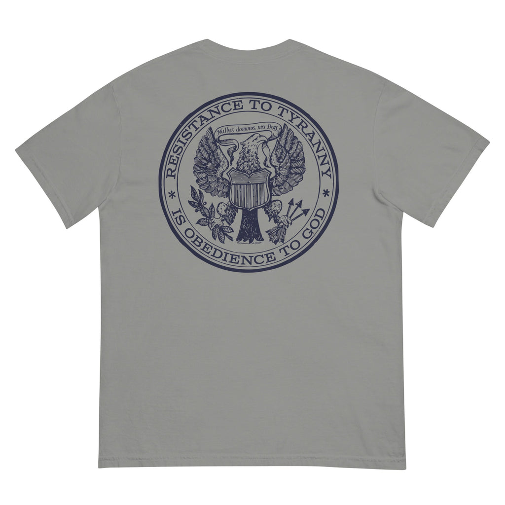 Resistance to Tyranny is Obedience to God Heavyweight T-shirt
