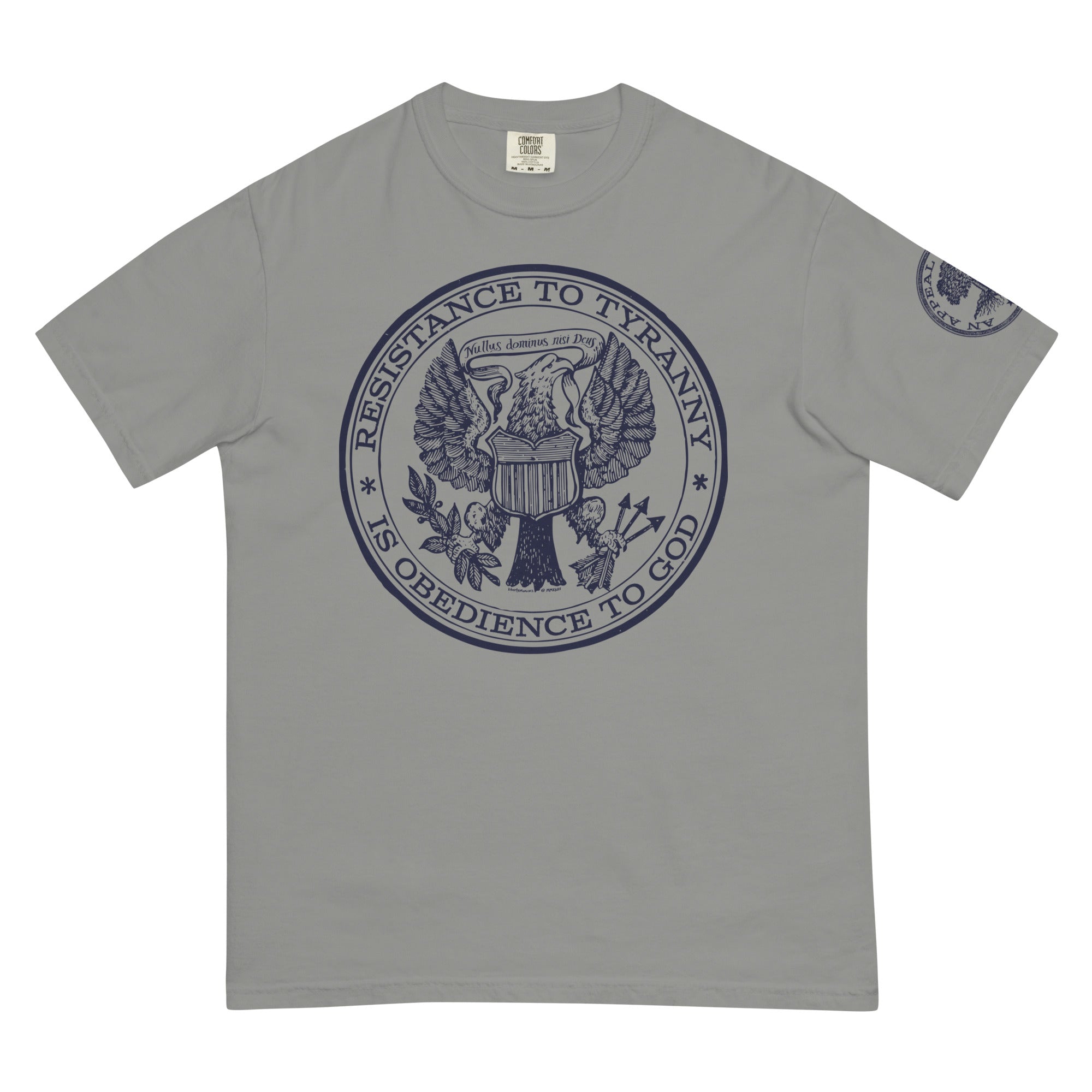 Resistance to Liberty Is Obedience To God Men’s Heavy Graphic Tee