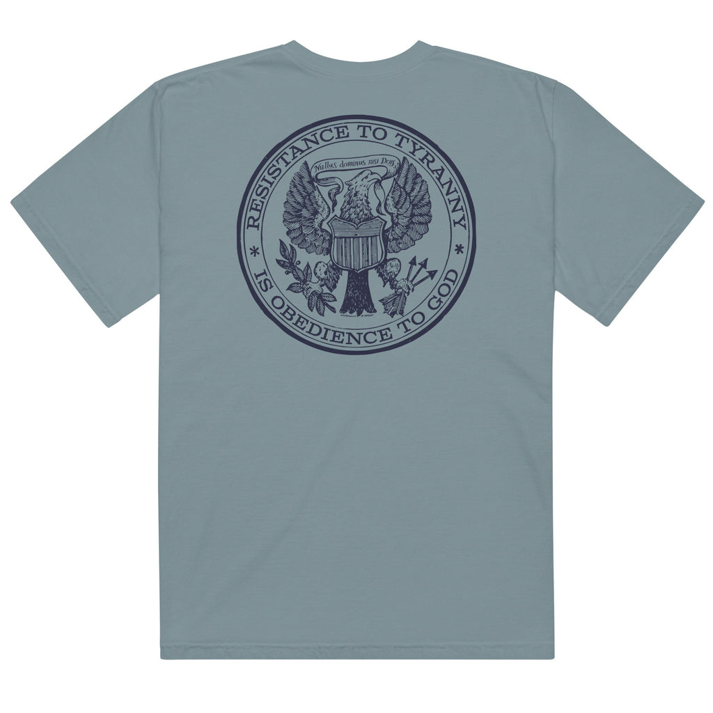 Resistance to Tyranny is Obedience to God Heavyweight T-shirt