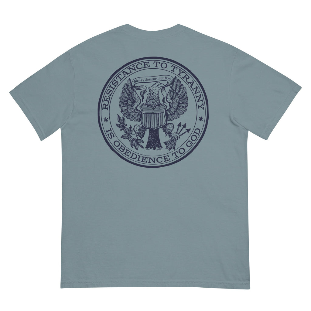 Resistance to Tyranny is Obedience to God Heavyweight T-shirt