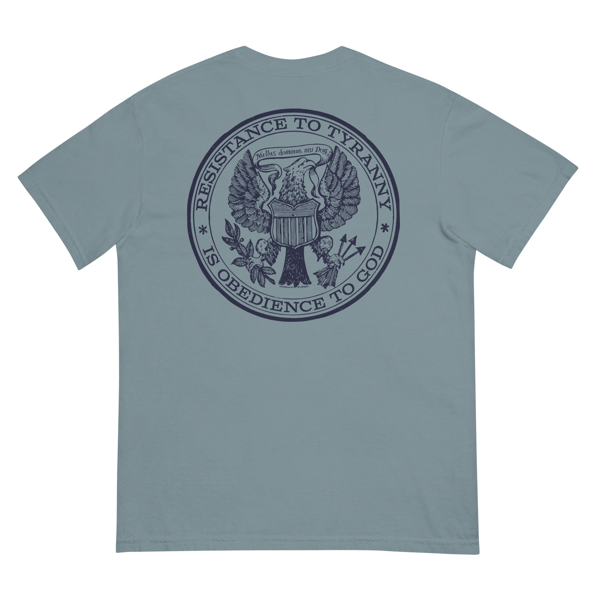 Resistance to Tyranny is Obedience to God Heavyweight T-shirt