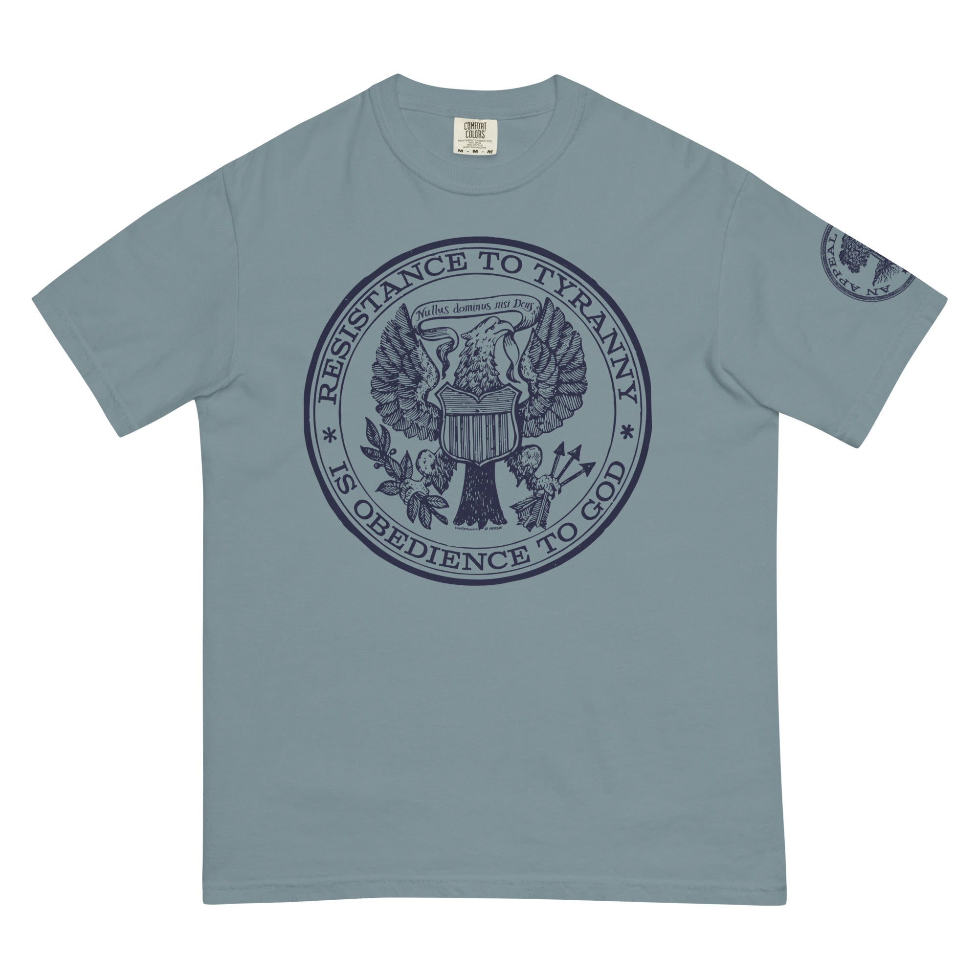 Resistance to Liberty Is Obedience To God Men’s Heavy Graphic Tee