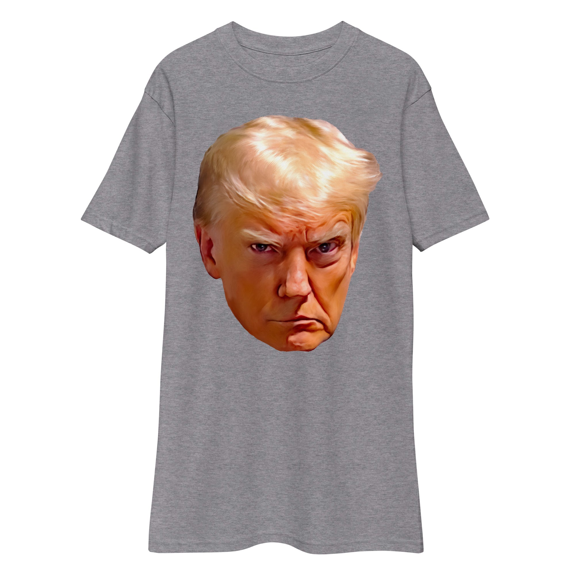Trump Mugshot Ultra Men’s Premium Heavyweight T-Shirt