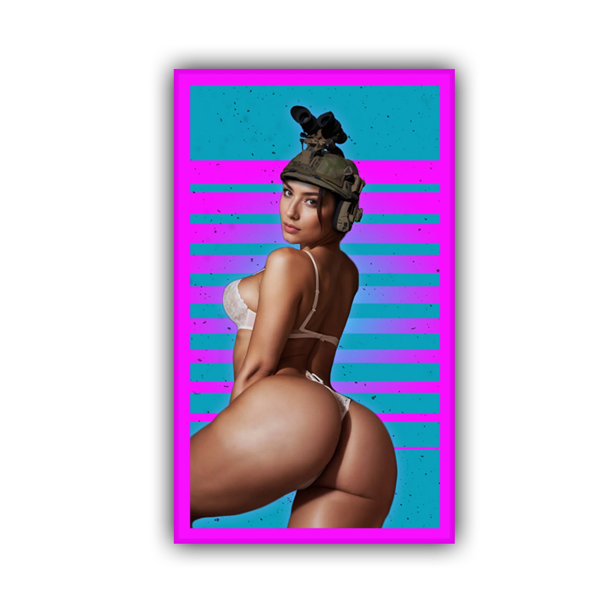 Miami Vol. 1 - Limited Edition - 4" x 3" Sublimation Velcro Morale Patch