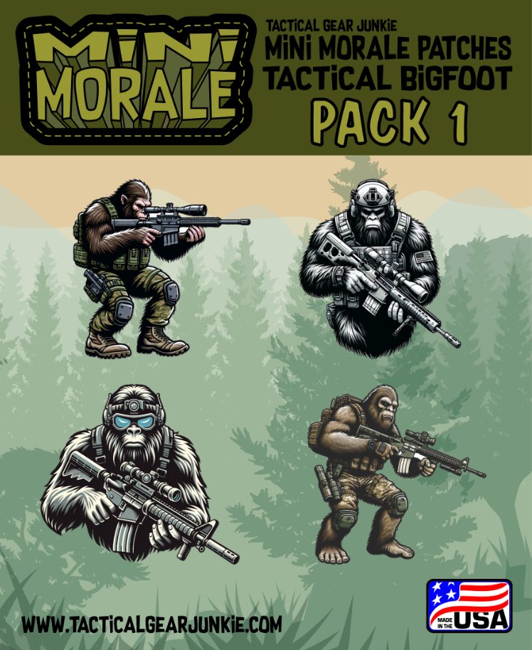 Mini Morale - Tactical Bigfoot "Squatch" - Pack 1