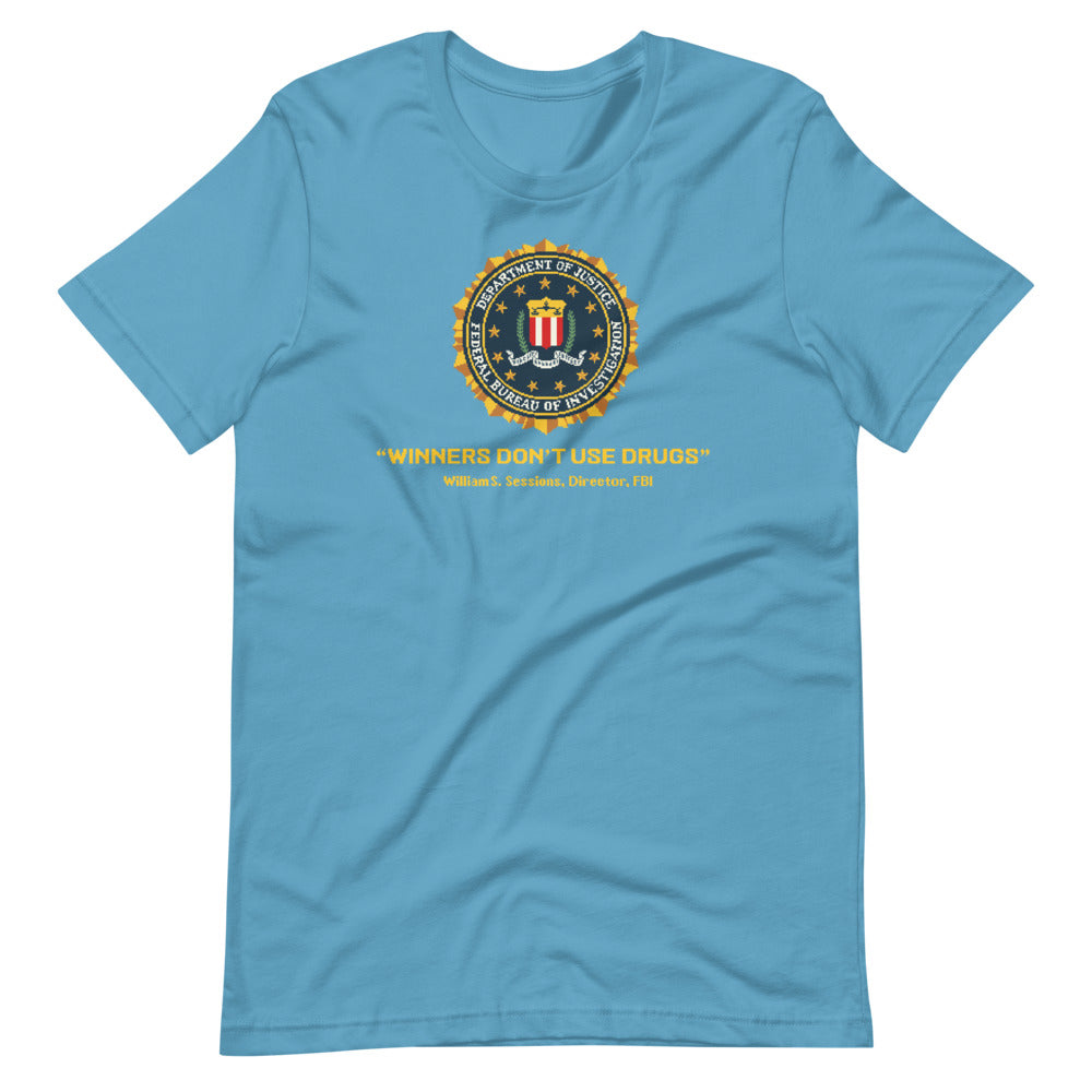 Winners Don't Use Drugs 1990s Videogame T-Shirt